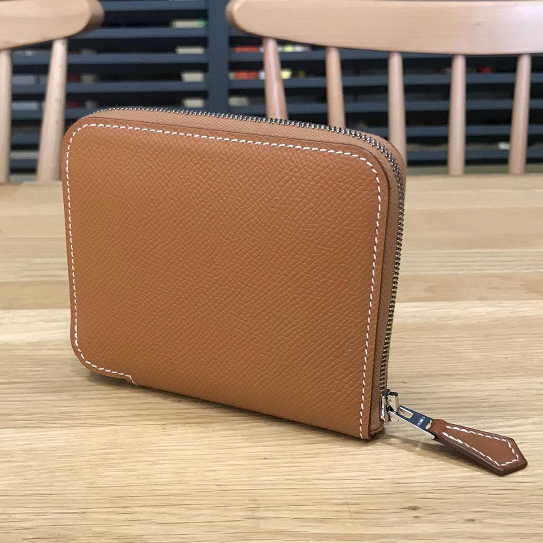 新品未使用 エルメス アザップコンパクト シルクイン エプソン ゴールド U刻印 画像2