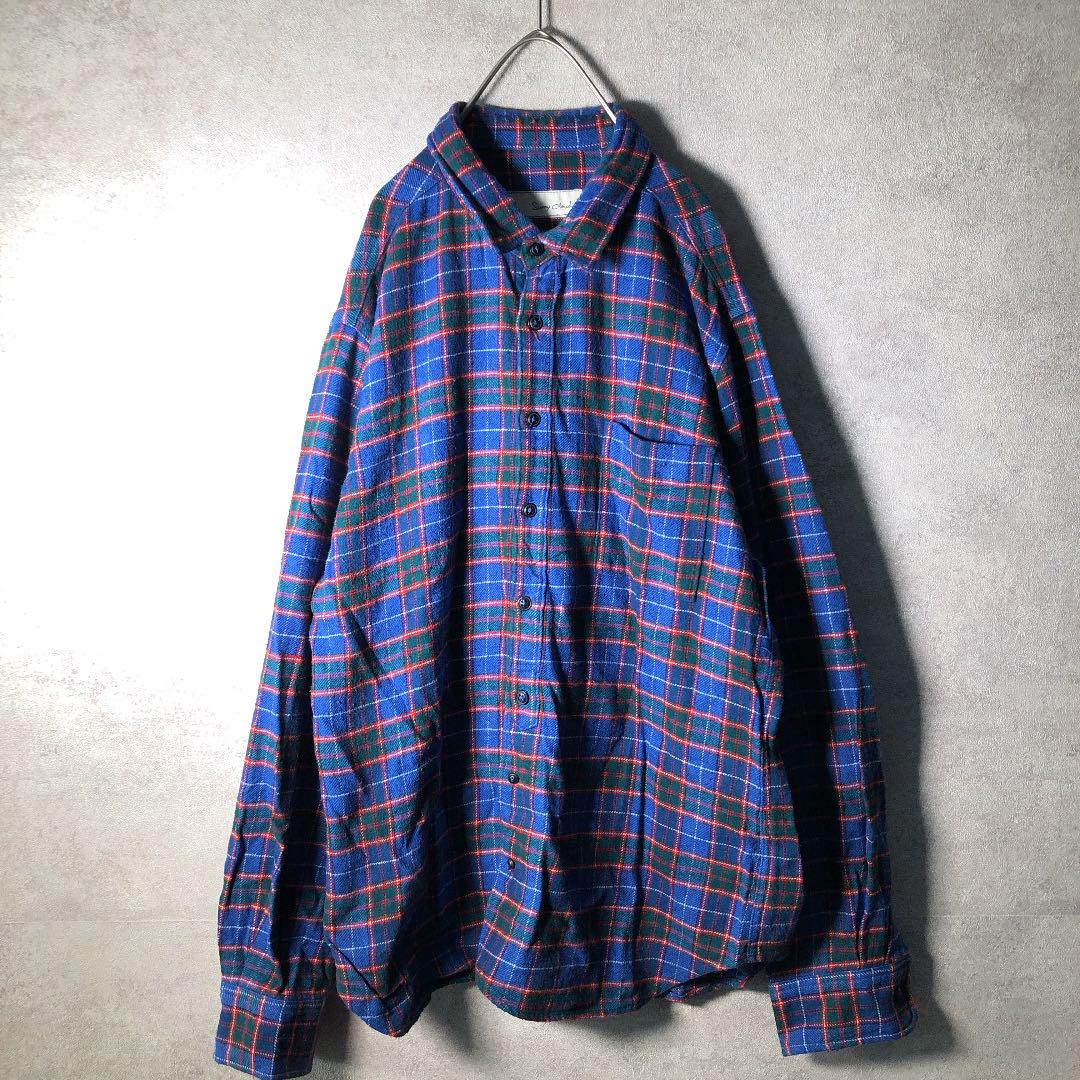 本物保証低価 ヴィンテージ 胸ポケット 古着used BS13 MmFiH-m94680762258 チェック柄シャツ コットン 人気大人気