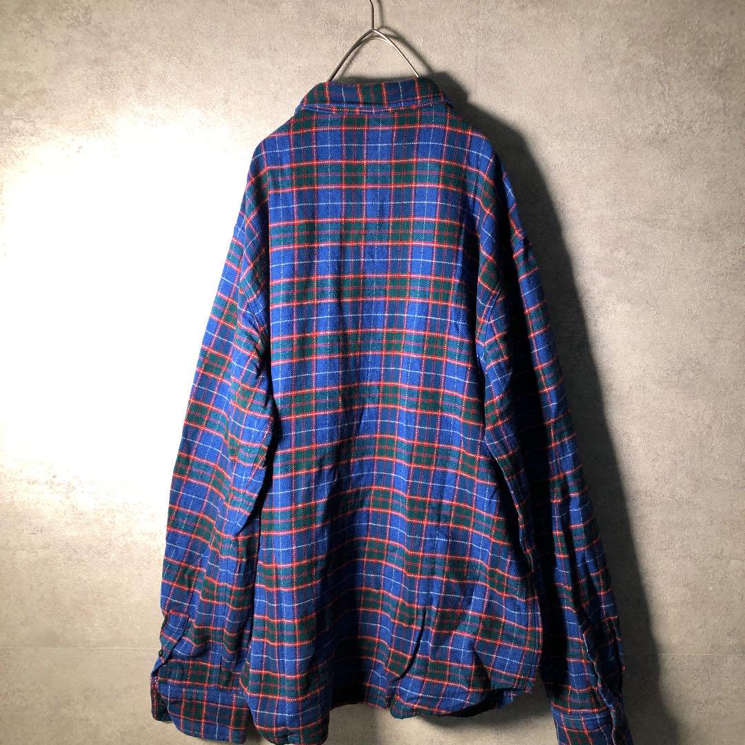 本物保証低価 ヴィンテージ 胸ポケット 古着used BS13 MmFiH-m94680762258 チェック柄シャツ コットン 人気大人気