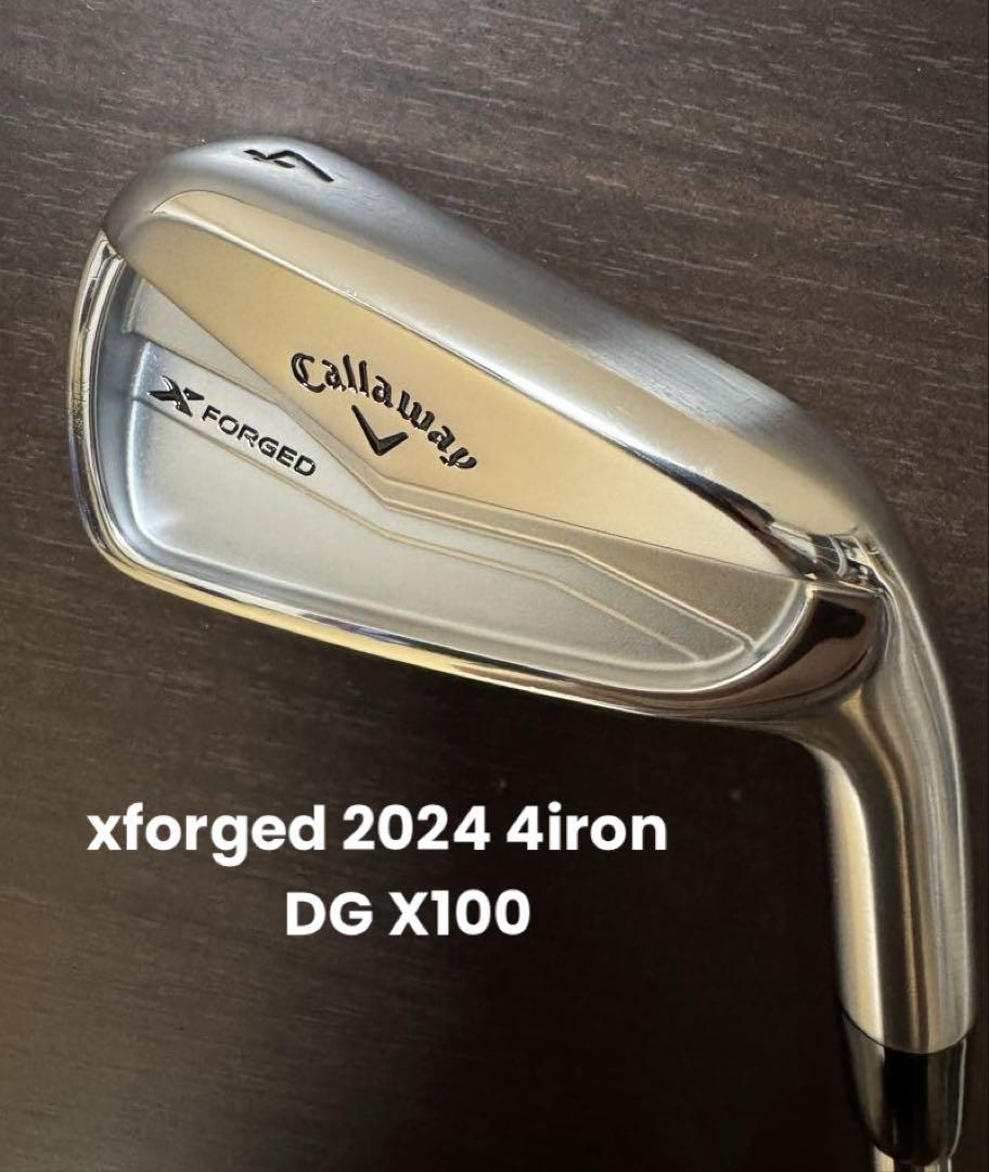 （美品）激レア Xフォージドアイアン2024 4番アイアン