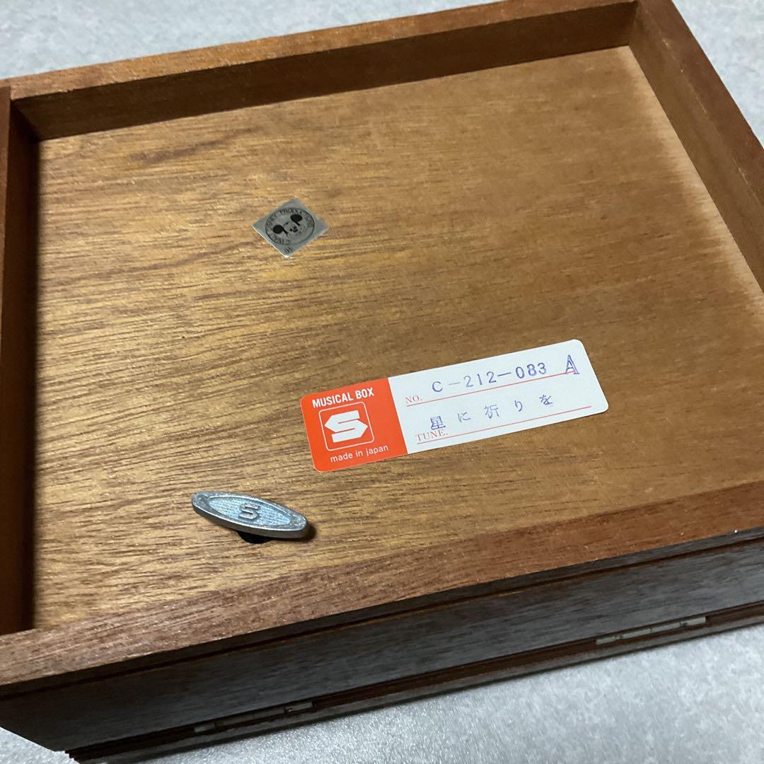 ミッキーマウス Disney ぬいぐるみ アクセサリーボックス 箱