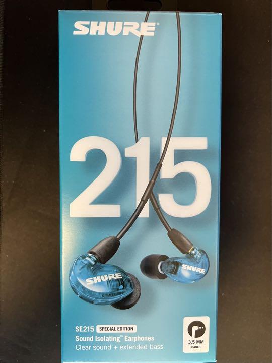 [値下げ可能]SHURE シュア  カナル型 イヤホンSE215SPE-A