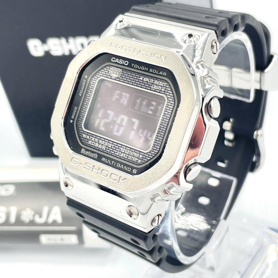 CASIO カシオ G-SHOCK 腕時計 シルバー GMW-B5000-1JF CASIO カシオ G-SHOCK 腕時計 シルバー GMW-B5000-1JF