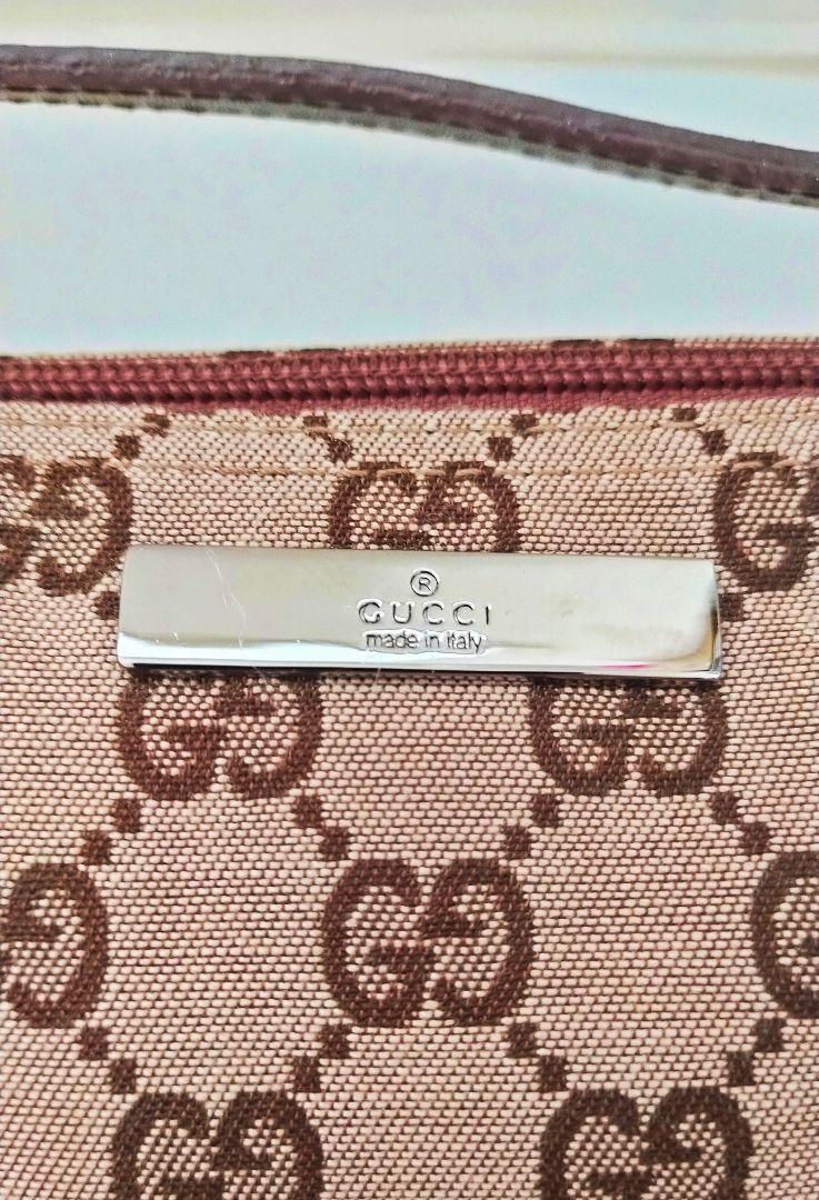 のコンパク GUCCI GUCCI グッチ ハンドバッグ アクセサリーポーチ GG柄 総柄 5Fxku-m94691107883 いただきあ