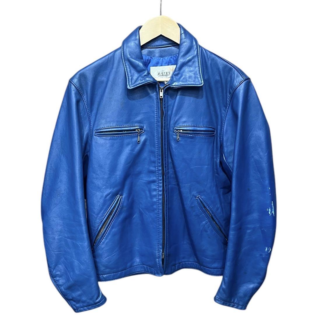 BATES 70s ヴィンテージ シングルライダース　検)ルイスレザー ショット