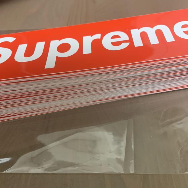 最新品得価 Supreme ボックスロゴ 未使用 100枚 SNWhY-m94694968112 ステッカー シュプリーム 新作入荷得価