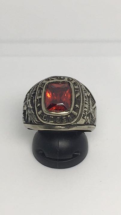 2250円 クリアランスsale!期間限定! カレッジリング CANTON HIGH 90 SILVER 銀
