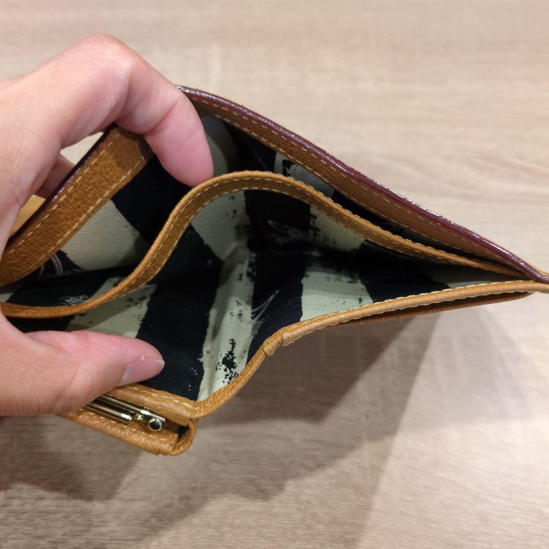 Vivian Westwood キャメル三つ折財布 Vivienne Westwood EXECUTIVE 三