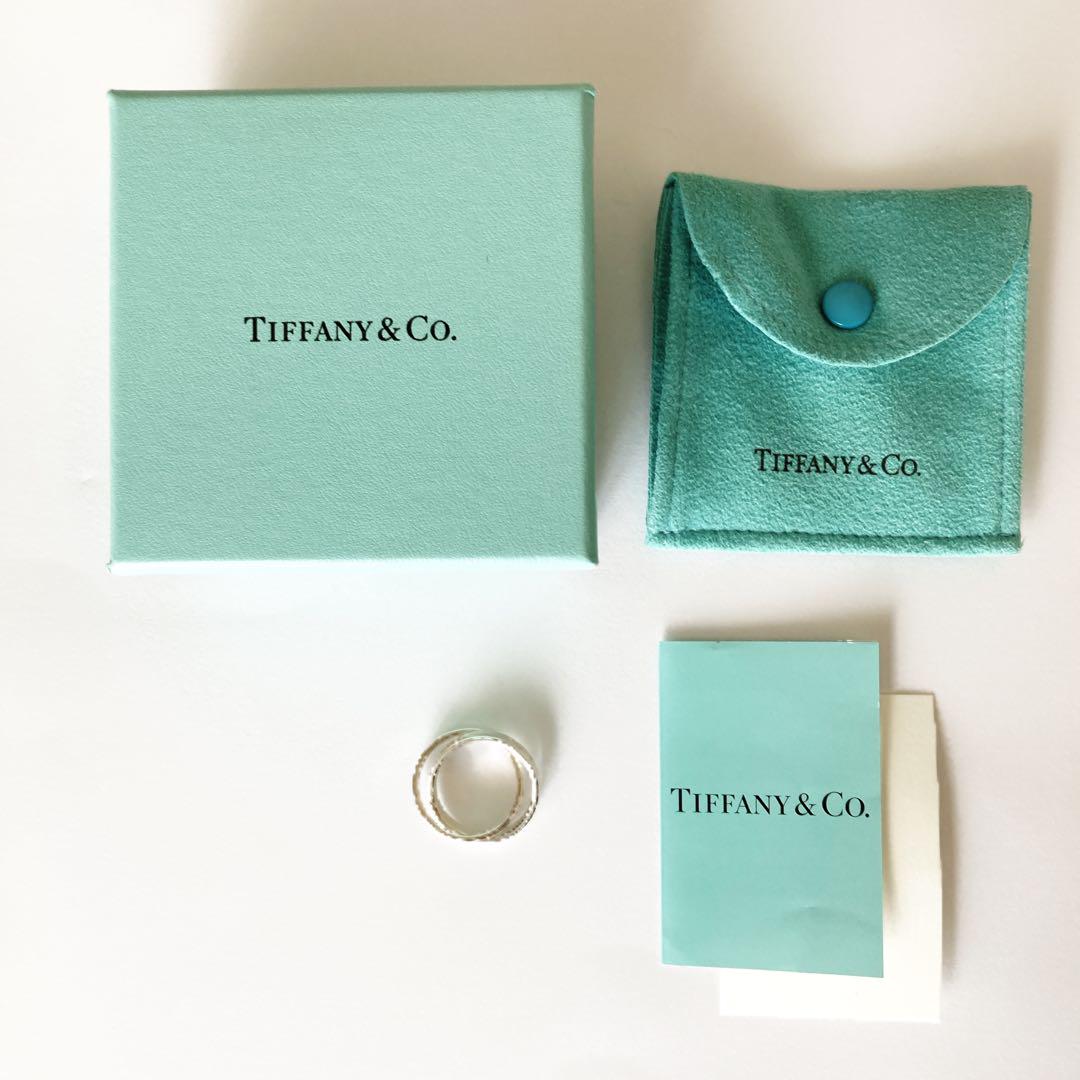 Tiffany & Co. インターロッキングリング※箱あり