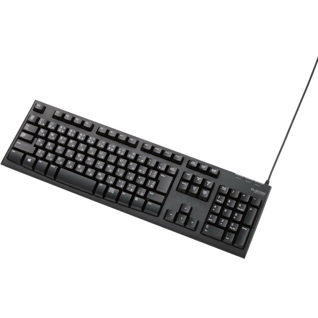 エレコム ゲーム用 キーボード PS4 有線 GM-TKFCM062BK