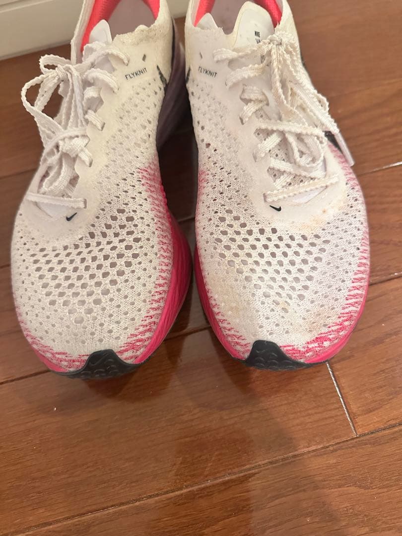 nike ヴェイパーフライ3 24cmホワイト/ピンク nike ヴェイパーフライ3 24cmホワイト/ピンク