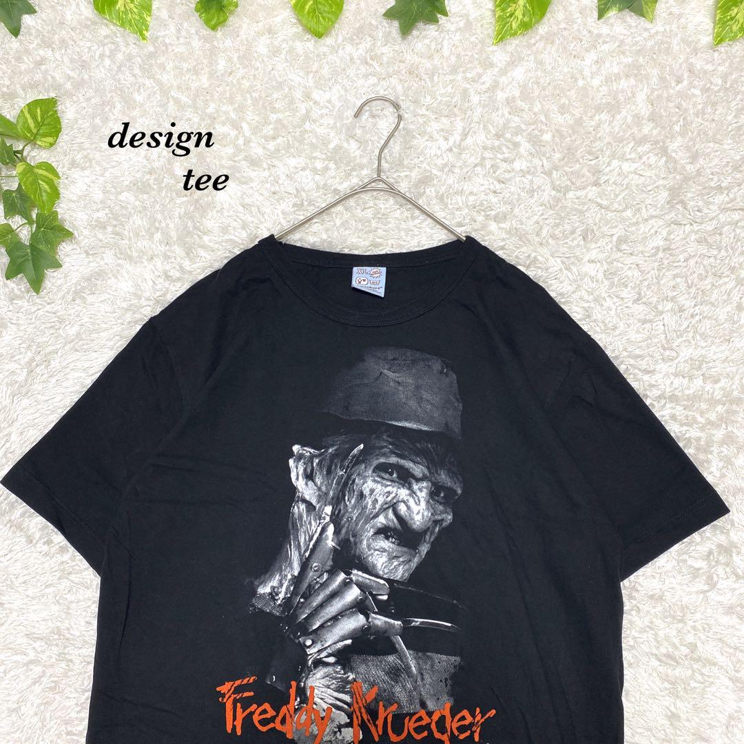 Tシャツ　ホラー　激レア　古着　お洒落　フレディークルーガー　希少