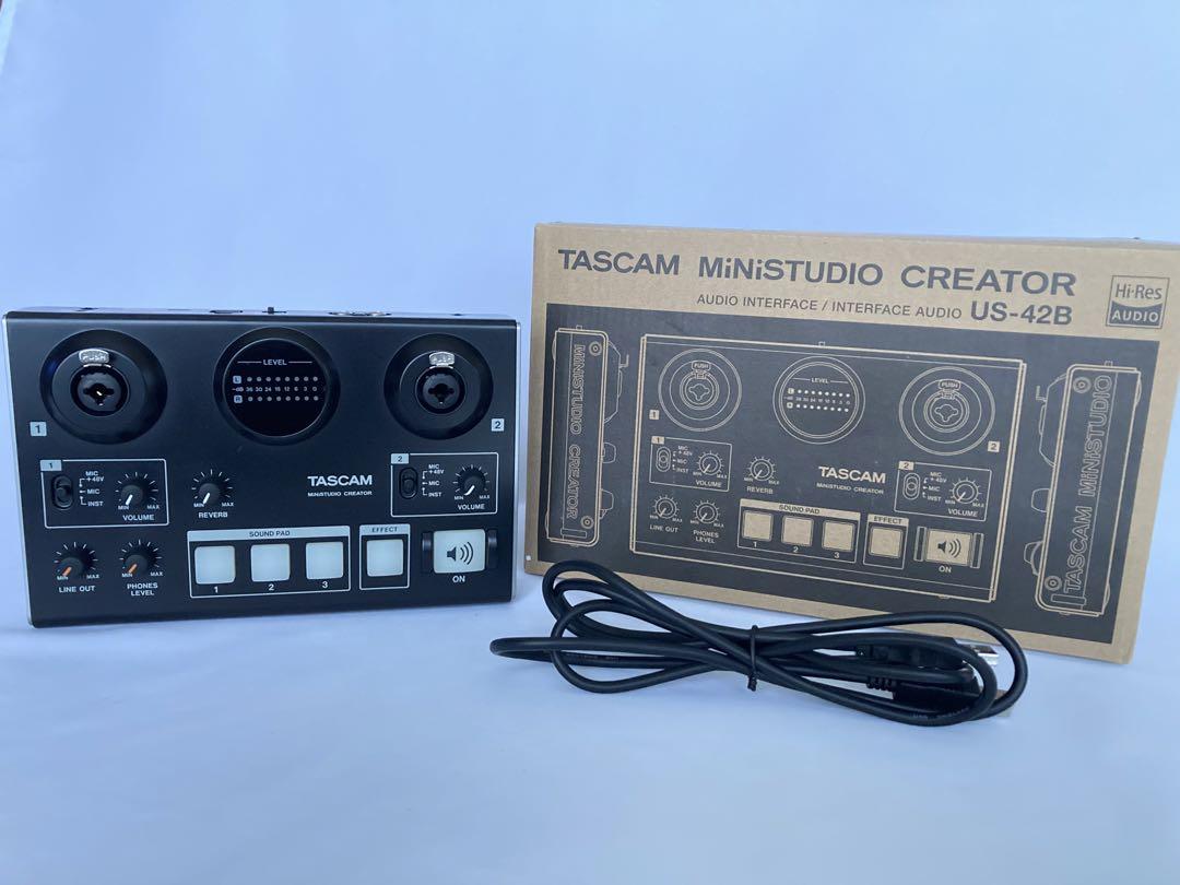 TASCAM MINISTUDIO CREATOR オーディオインターフェイス
