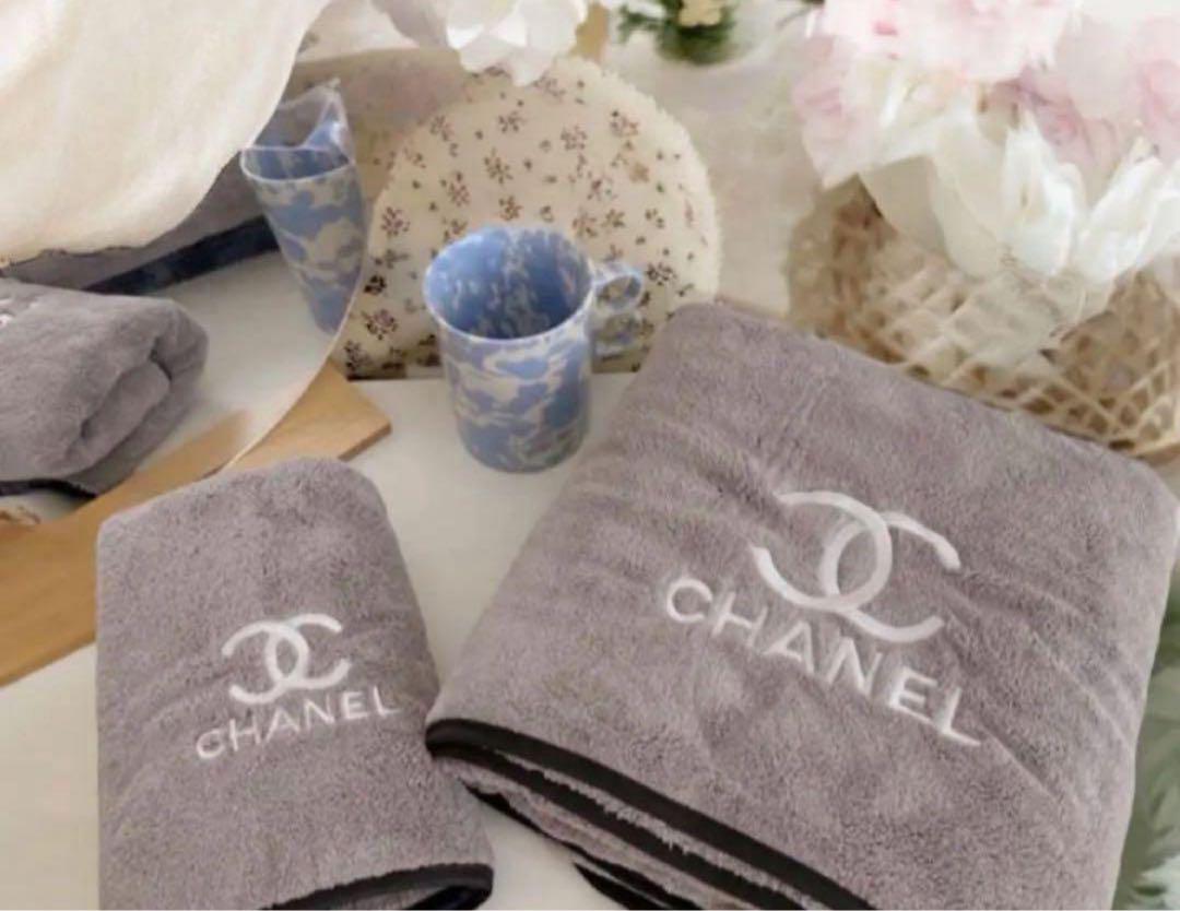 【新品未使用】CHANEL タオルセット ネイビー 新品未使用】CHANEL タオルセット ネイビー - メルカリ