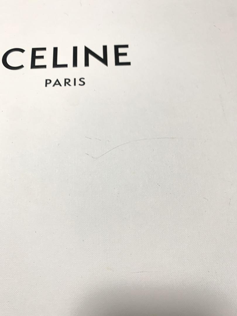 sarinaCELINE バックロゴ　プルオーバー　20ss 　ブラック