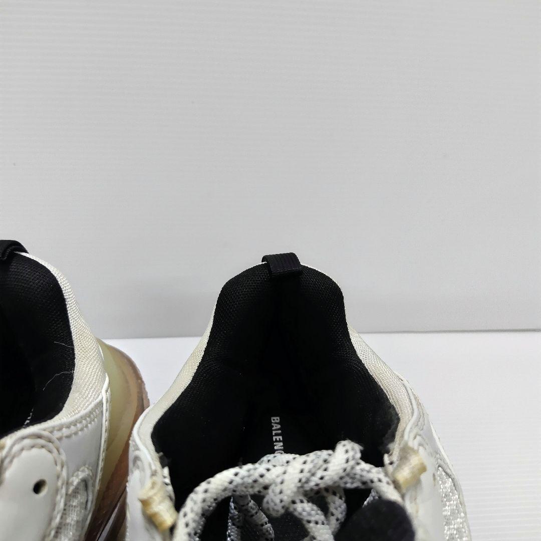 【美品】BALENCIAGA Triple S クリアソール ホワイト41