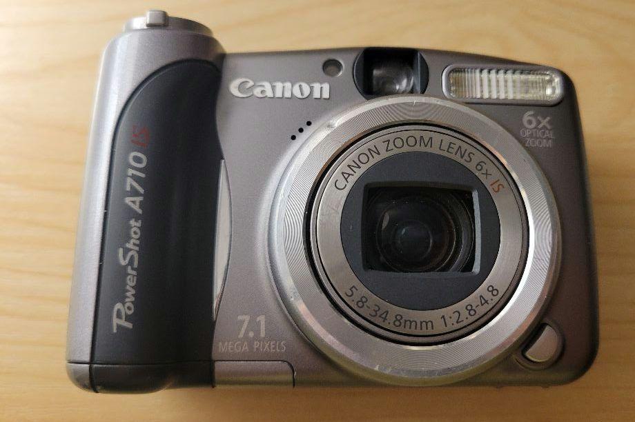 【ご依頼値下げ】Canon PowerShotA710 IS7.1【カバー不良】 Canon PowerShot A710 IS 7.1メガピクセル【カバー不良】 - メルカリ