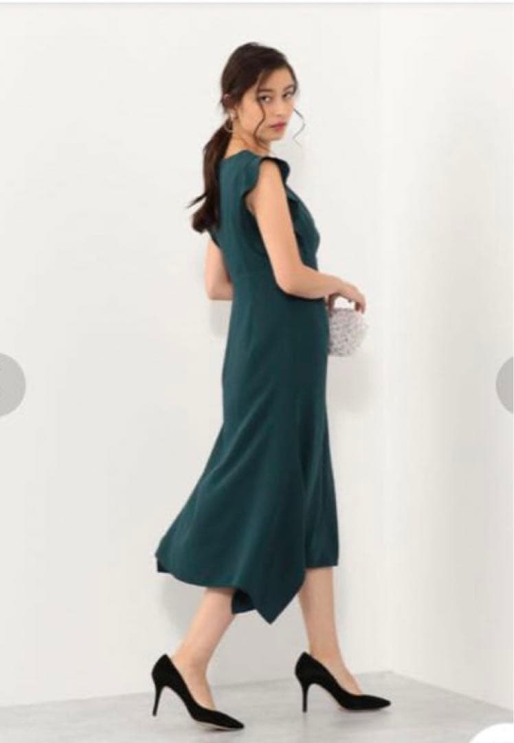 シーリングライト 【美品】jewel changes 肩フリル イレヘムワンピース