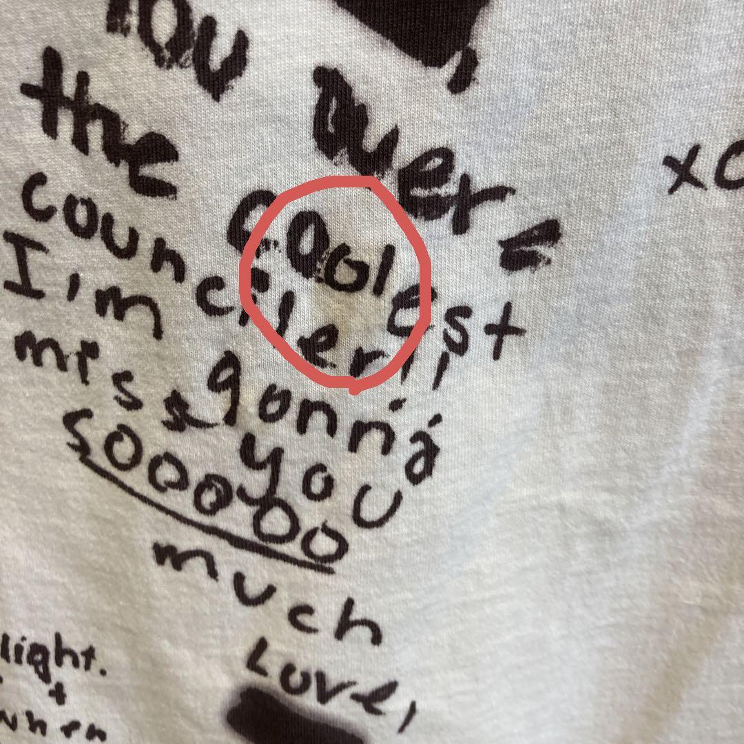doublet ANONYMOUS SIGN PRINTED T-SHIRT トップス