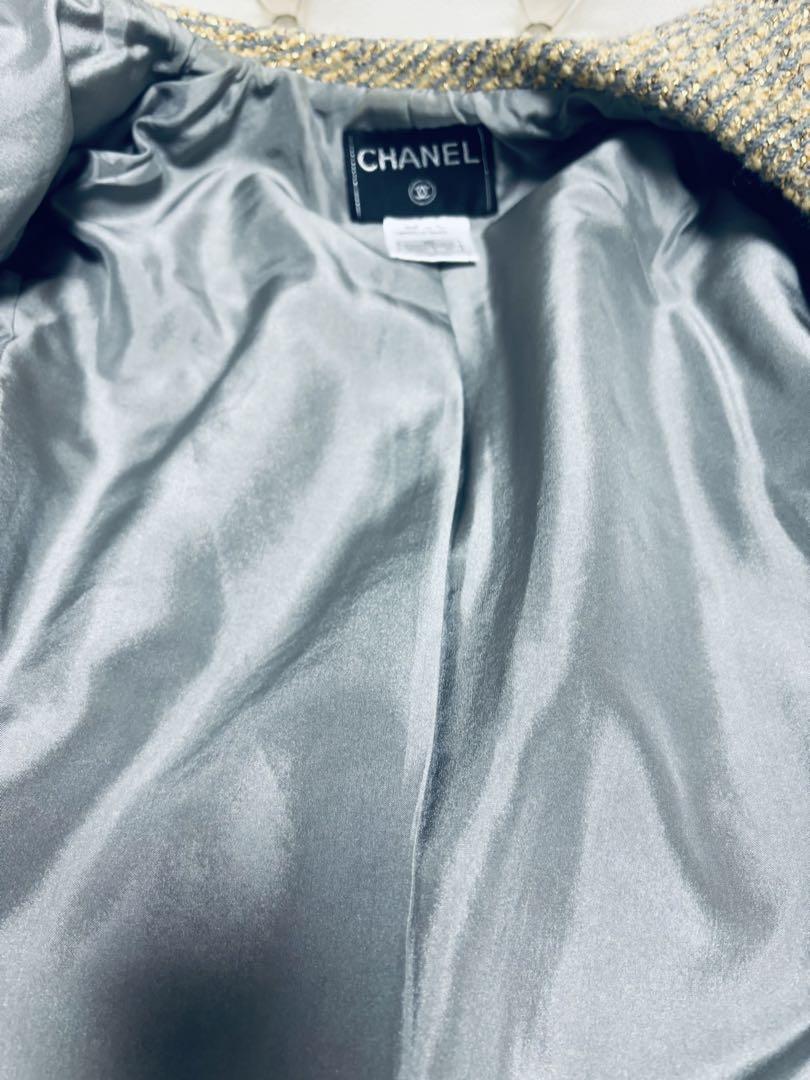 CHANEL ツイードジャケット 42