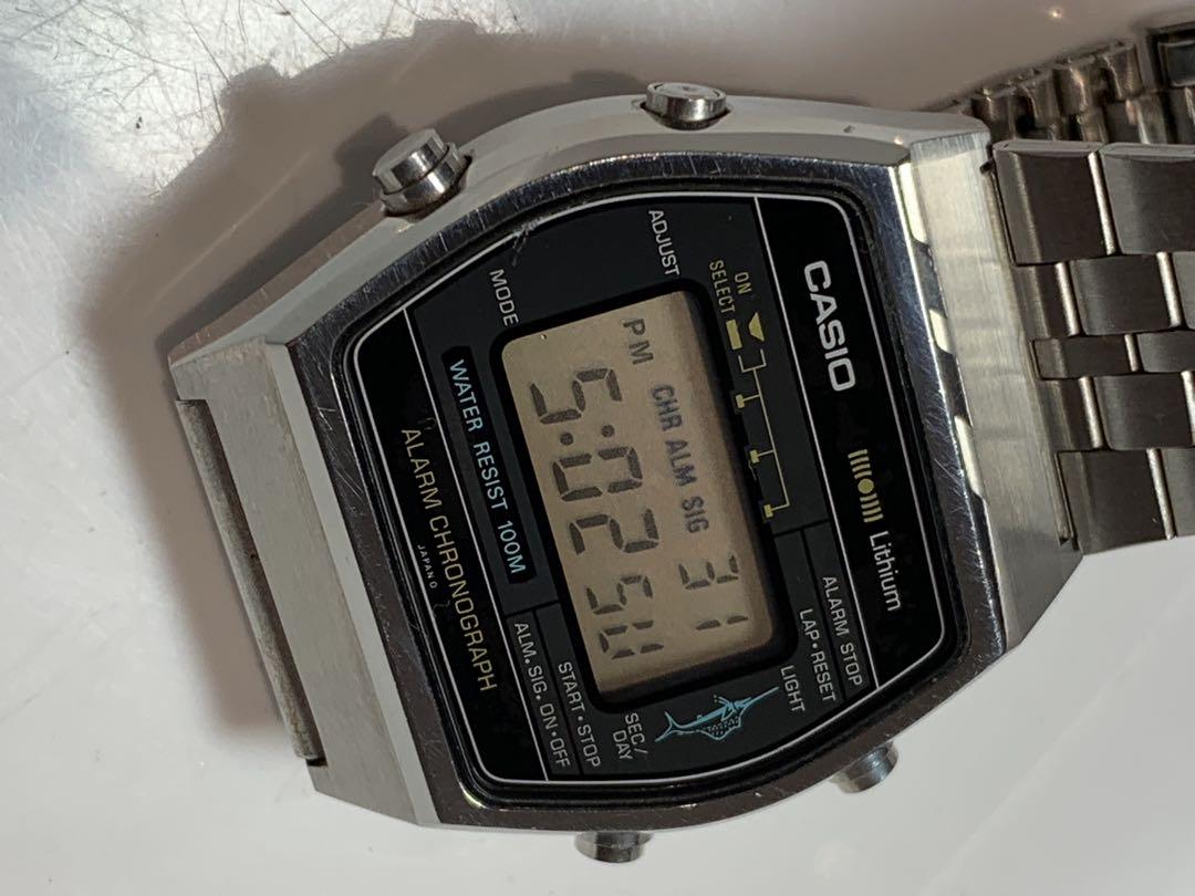 【80's VTG】 CASIO Alarm Chronograph W-250