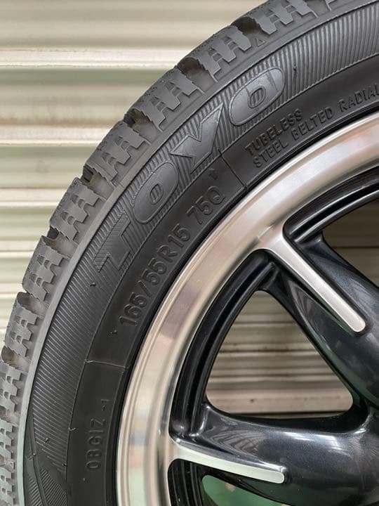 15インチ ホイール4本　TEAD 6J インセット43 PCD100 5穴 15インチ ホイール4本 TEAD 6J インセット43 PCD100 5穴 限定