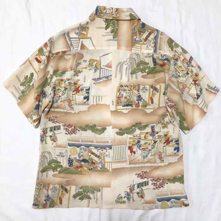 専用 シャツ ① ② 2枚ハンドメイド H6MwR-m94712777380 アンティーク 着物 アロハ 国産高品質