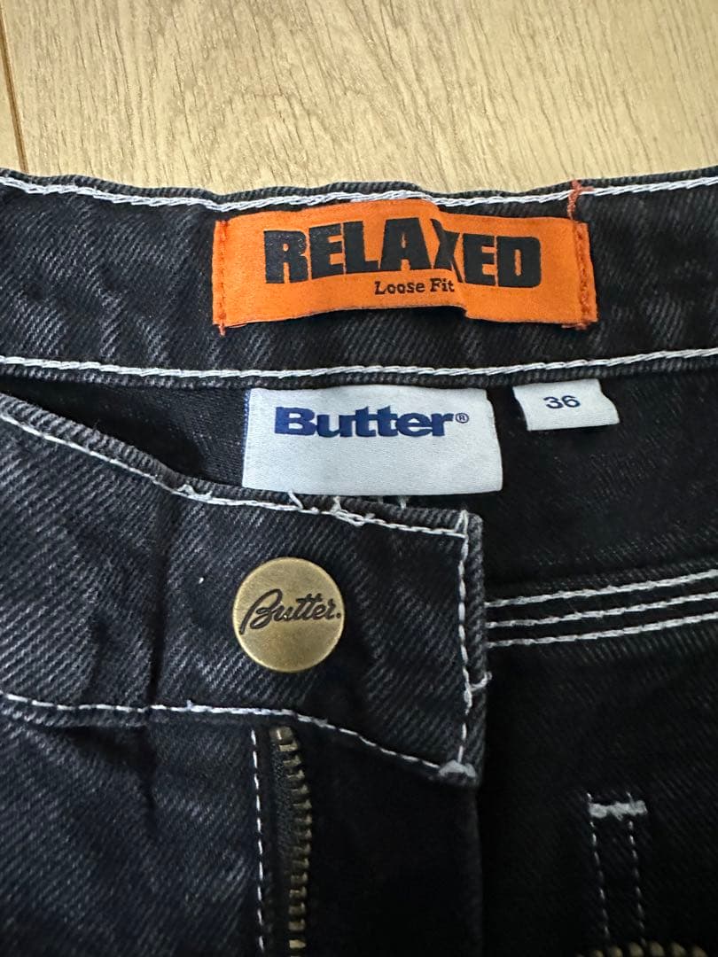 BUTTER GOODS DENIM PANTS バターグッズ デニムパンツ 【初回限定お