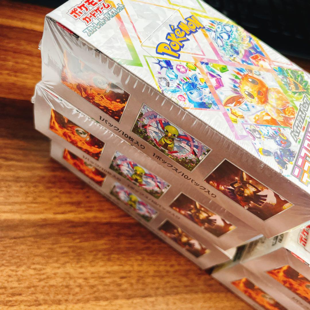 ポケモンカード テラスタルフェスex　6BOX 未開封BOX シュリンク付き