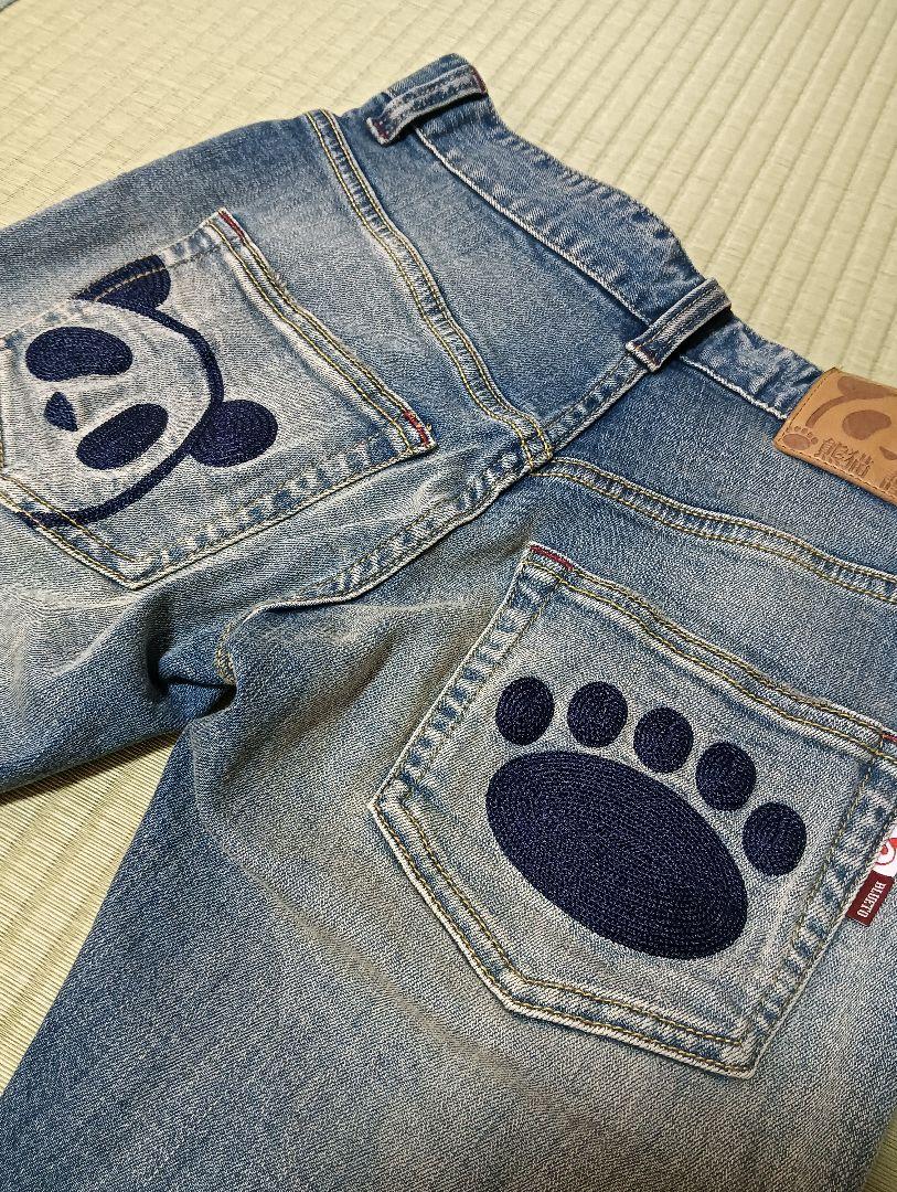 ☆新品 PANDIESTA パンディエスタ デニムパンツ 28 S 熊猫謹製☆ ☆新品 PANDIESTA パンディエスタ デニムパンツ 28 S 熊猫謹製