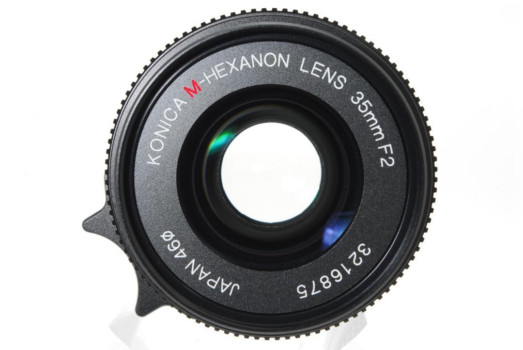 【超美品】Konica コニカ M-Hexanon 35mm F/2 レンズ