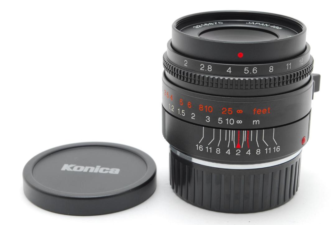 【超美品】Konica コニカ M-Hexanon 35mm F/2 レンズ