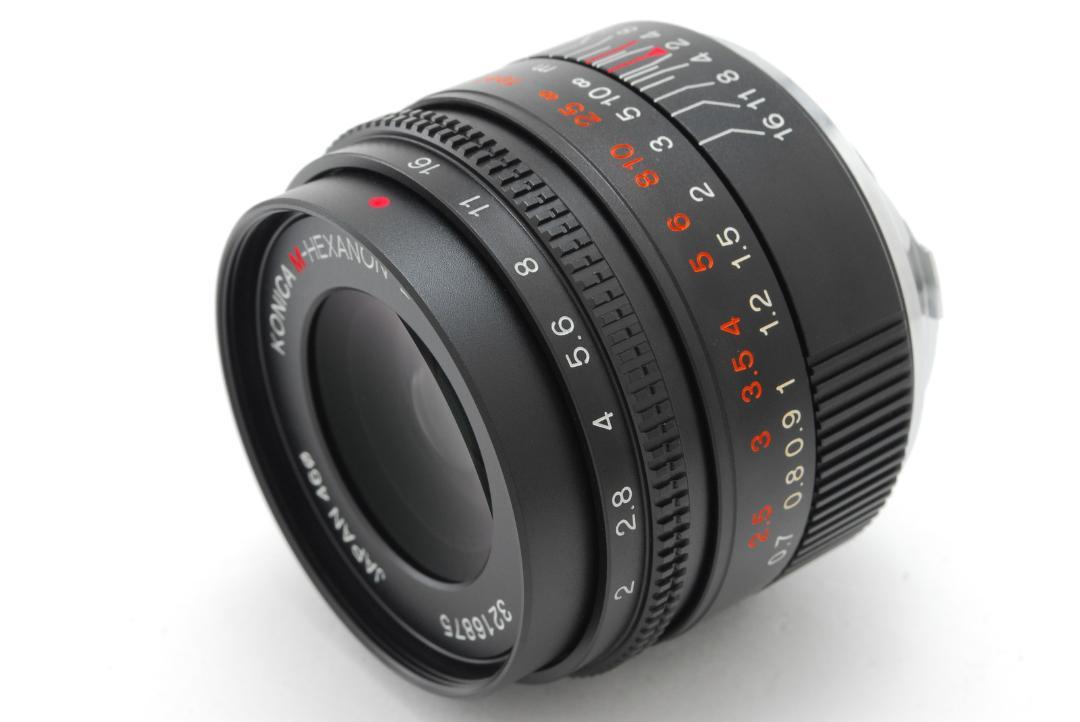【超美品】Konica コニカ M-Hexanon 35mm F/2 レンズ