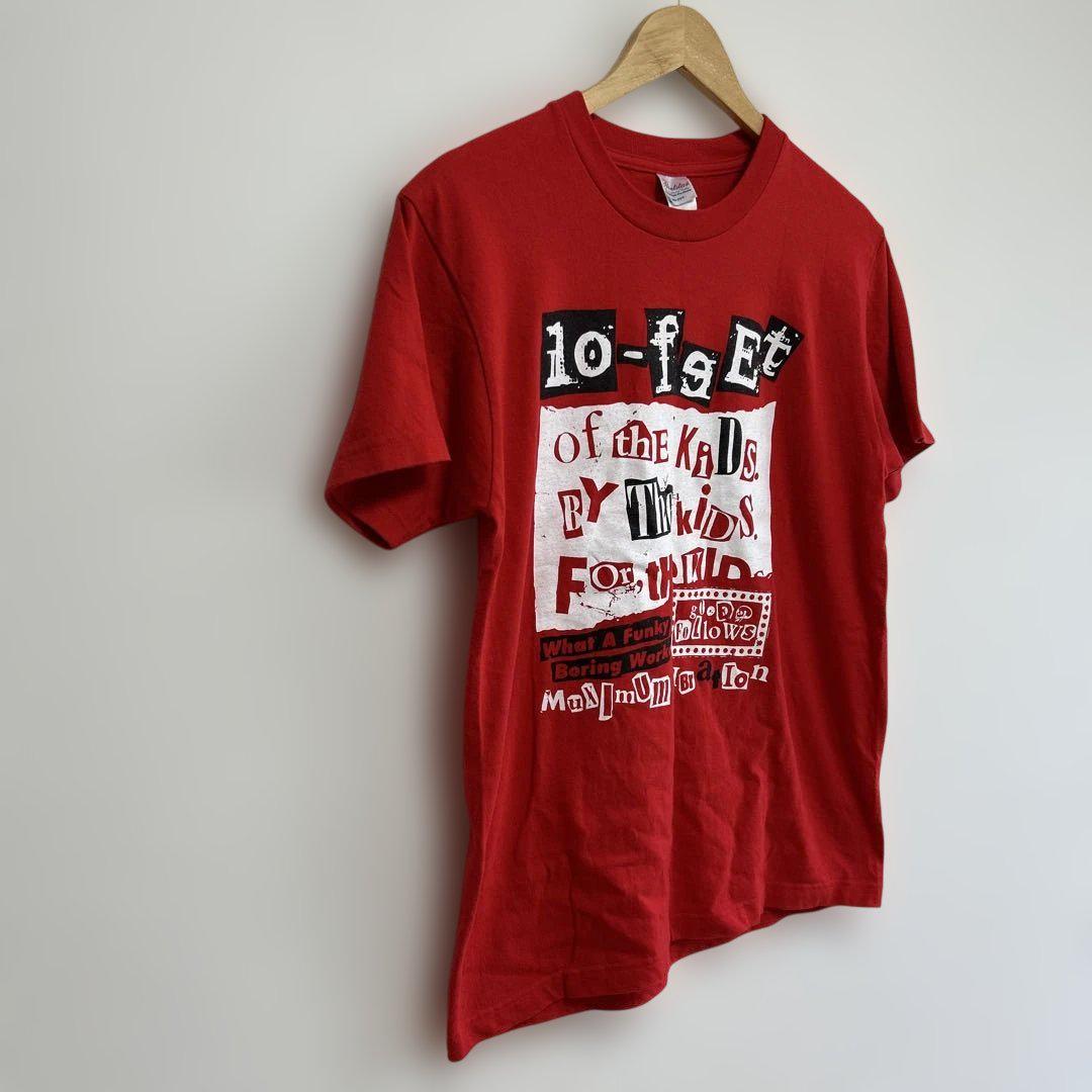 新品 10-FEETライブTシャツ サイズM 赤 - メルカリ ミュージシャン