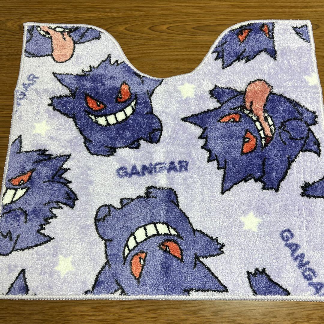 ラストポケモン ゲンガー トイレマット 滑り止め付き - メルカリ