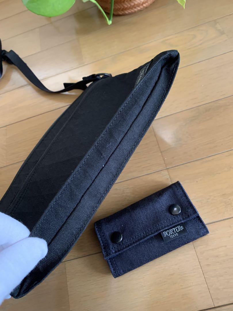 【美品】PORTER／ショルダーバッグ／サコッシュ／HYBRID おまけ付き