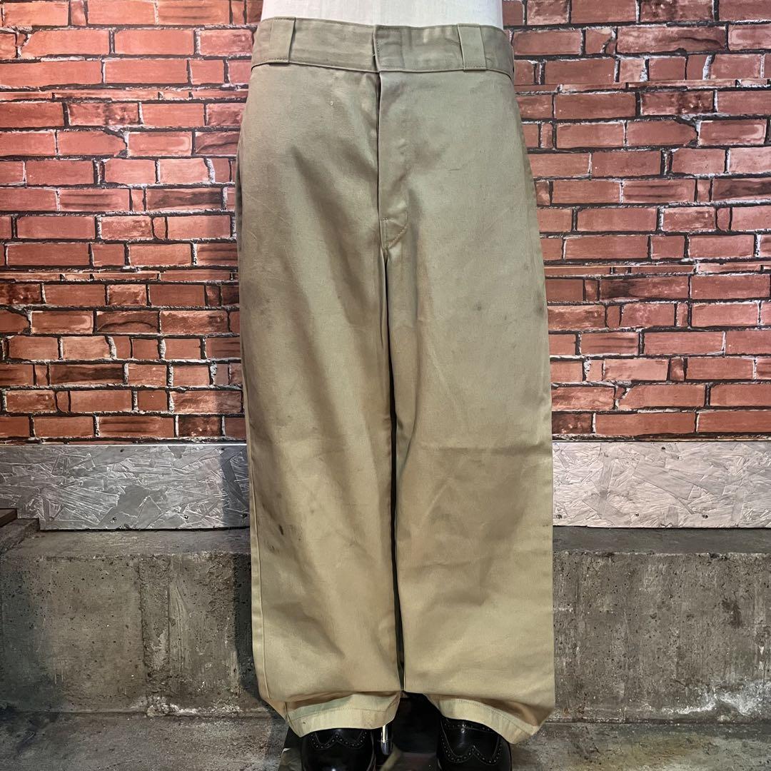USA 古着 Dickies 874 ワークパンツ ワイド シティボーイ Y2K