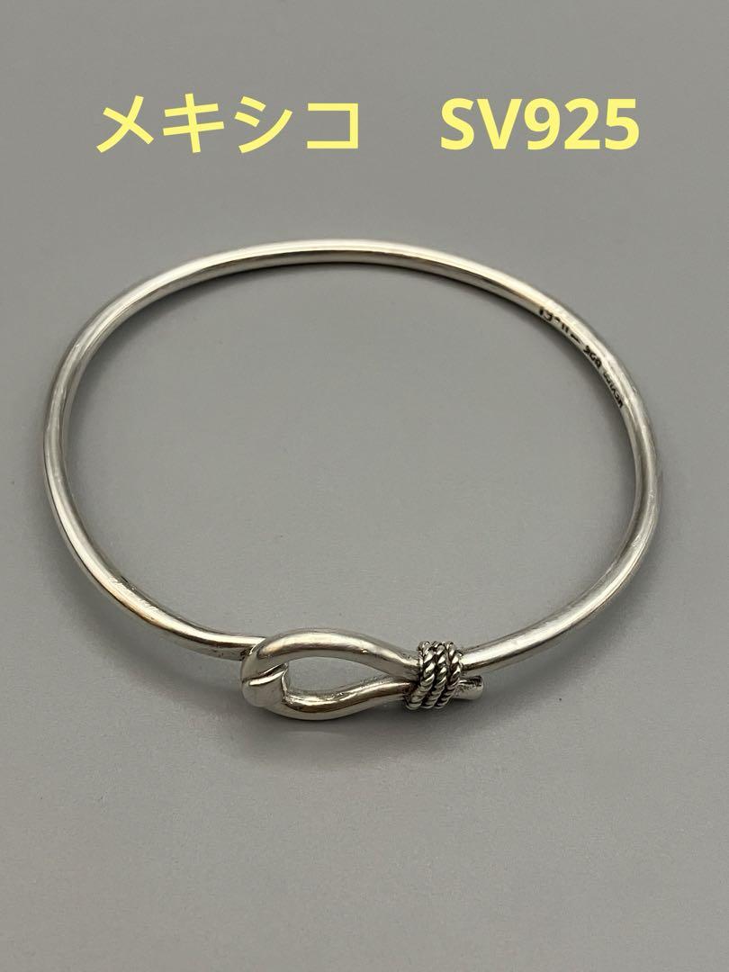 メキシコ SV925 ハングル ブレスレット ロープ
