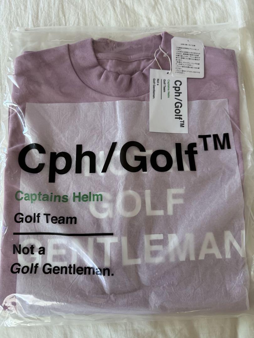 新品未使用 cph/golf mock neck tee PINK XL