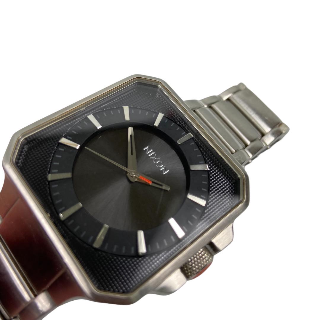 NIXON デニムストラップ アナログ時計 NIXON 腕時計 「NIXON/ニクソン」Optimist 時計 アナログ