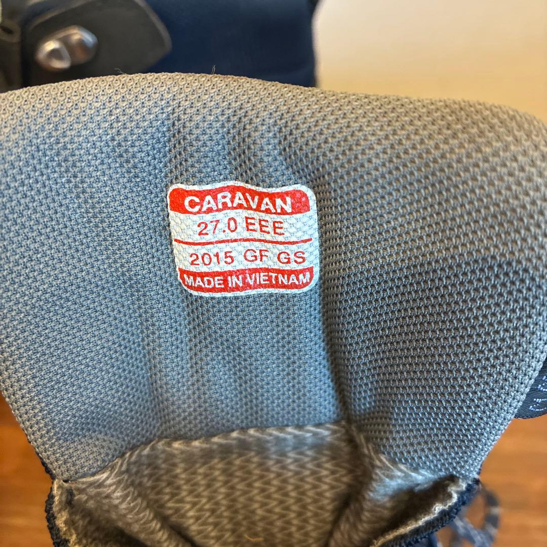 CARAVAN 登山靴 27.0 EEE ビブラムソール　送料込
