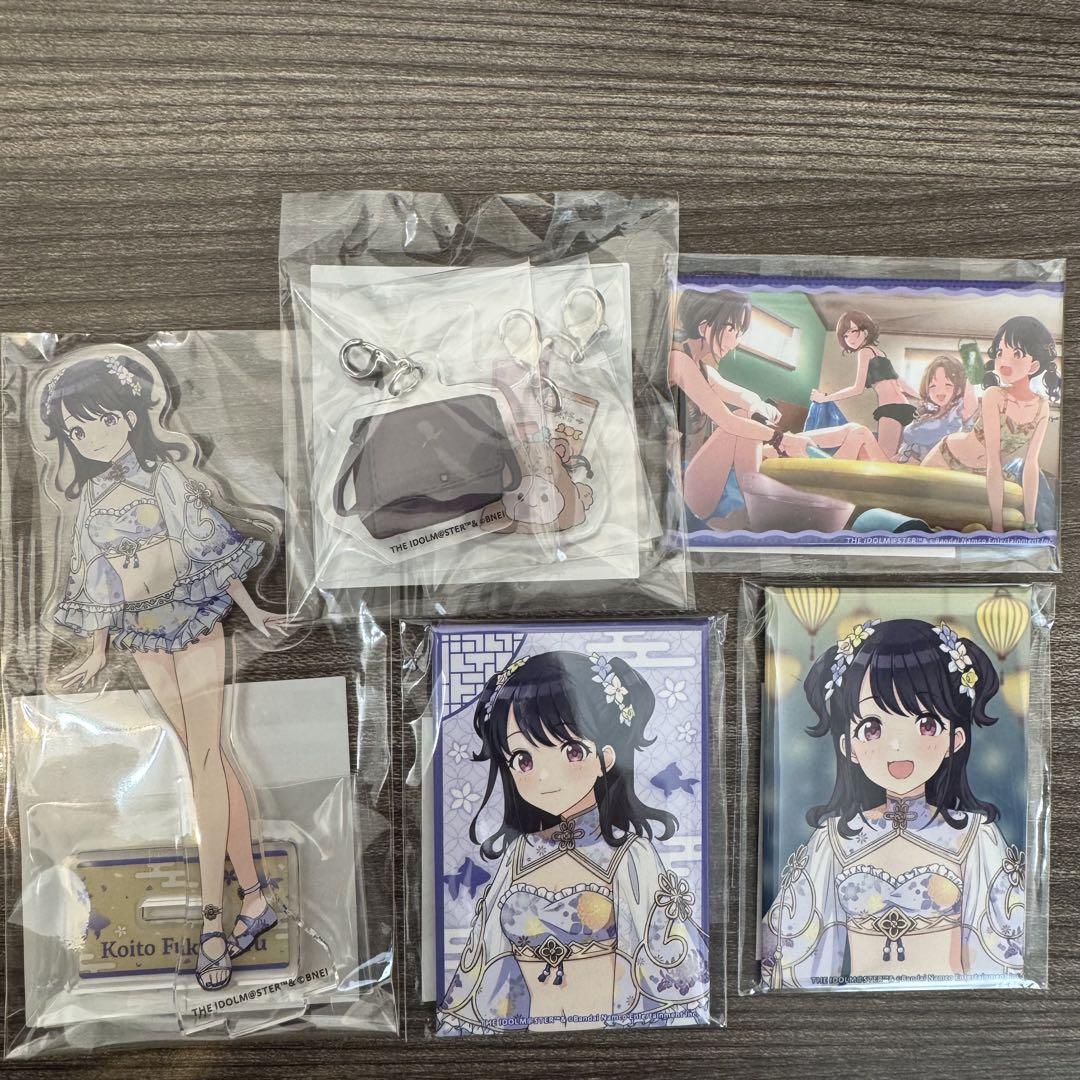 女の子向けプレゼント集結 くじ引き堂 アイドルマスターシャイニーカラーズ 福丸小糸 5点 その他