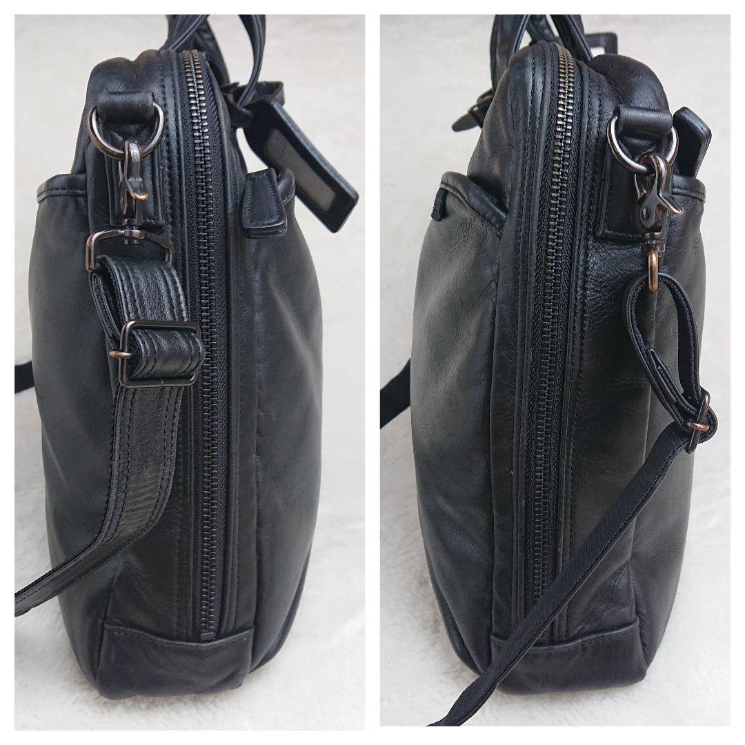 完成品 ✨美品✨ PORTER ポーター オールレザー ビジネスバッグ 2way B4 バッグ