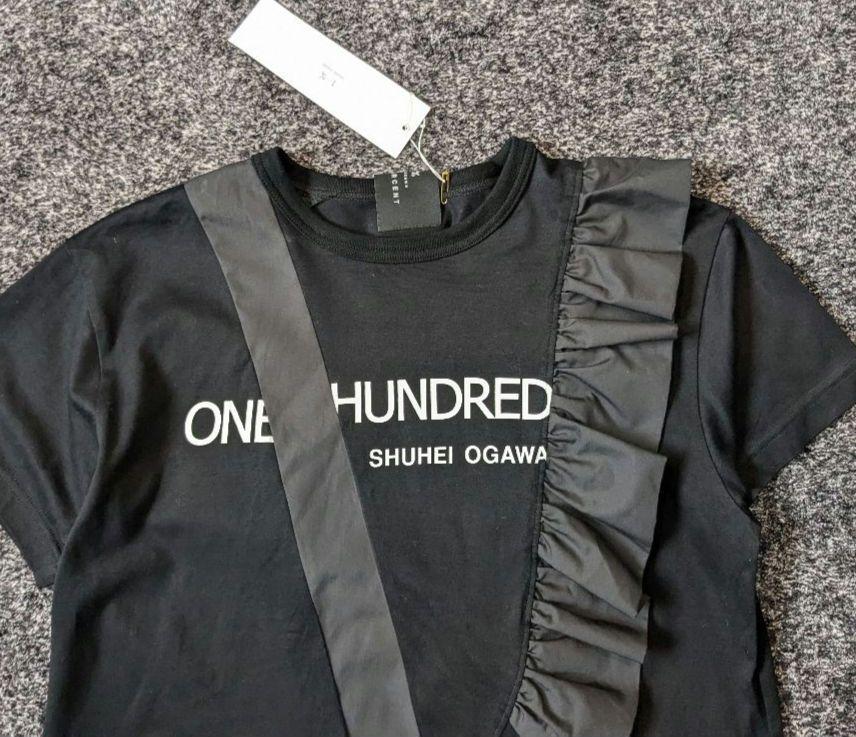 新品　SHUHEI OGAWA 1% フリル　アシメ　Tシャツ