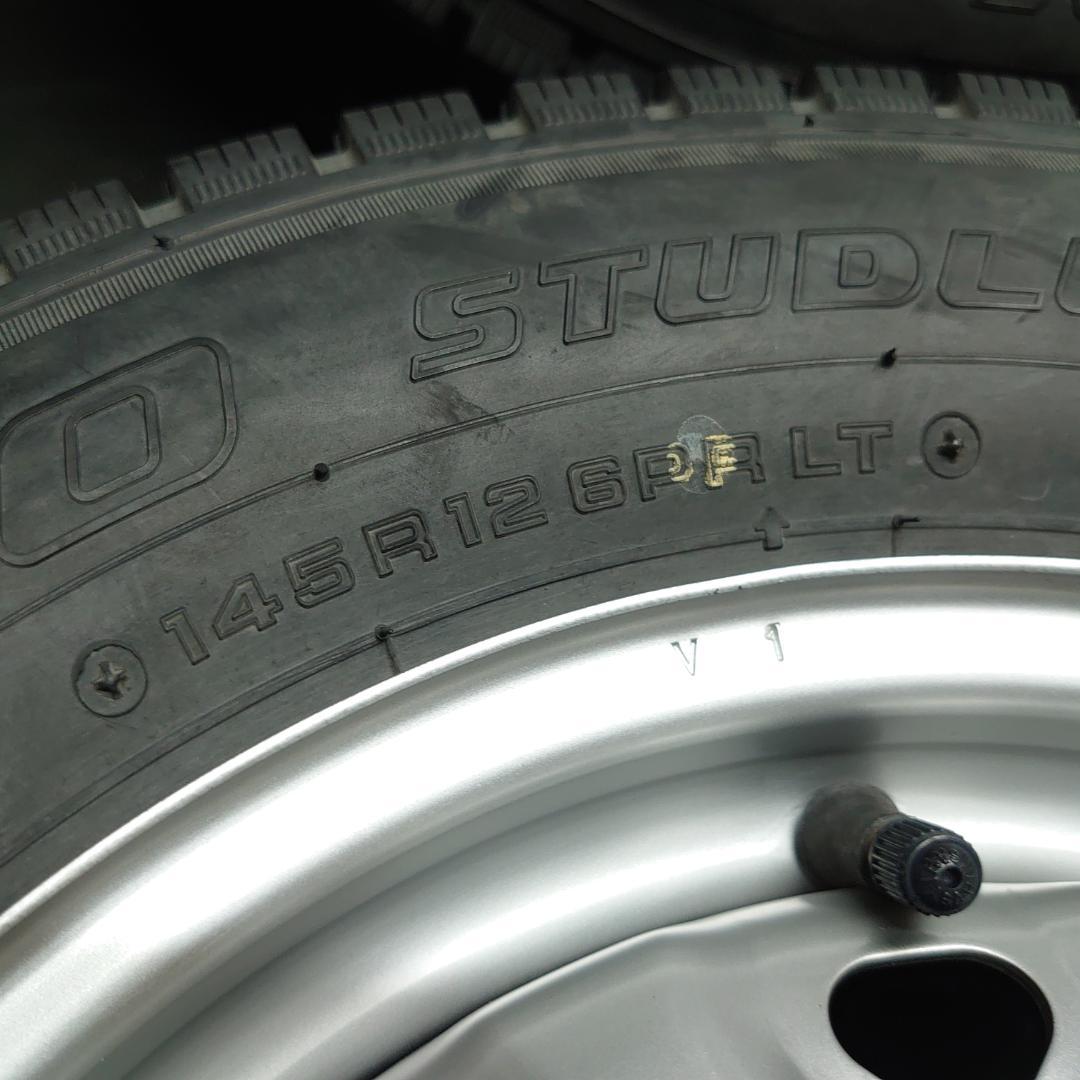 マルチスチール 145R12 6PR 軽トラ PCD100/110/114.3 - メルカリ