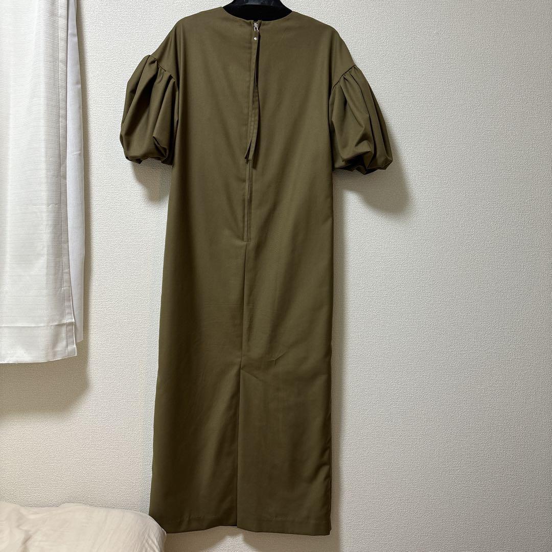 Ameri（アメリ）の「BALLOON SLEEVE I LINE DRESS（ワンピース