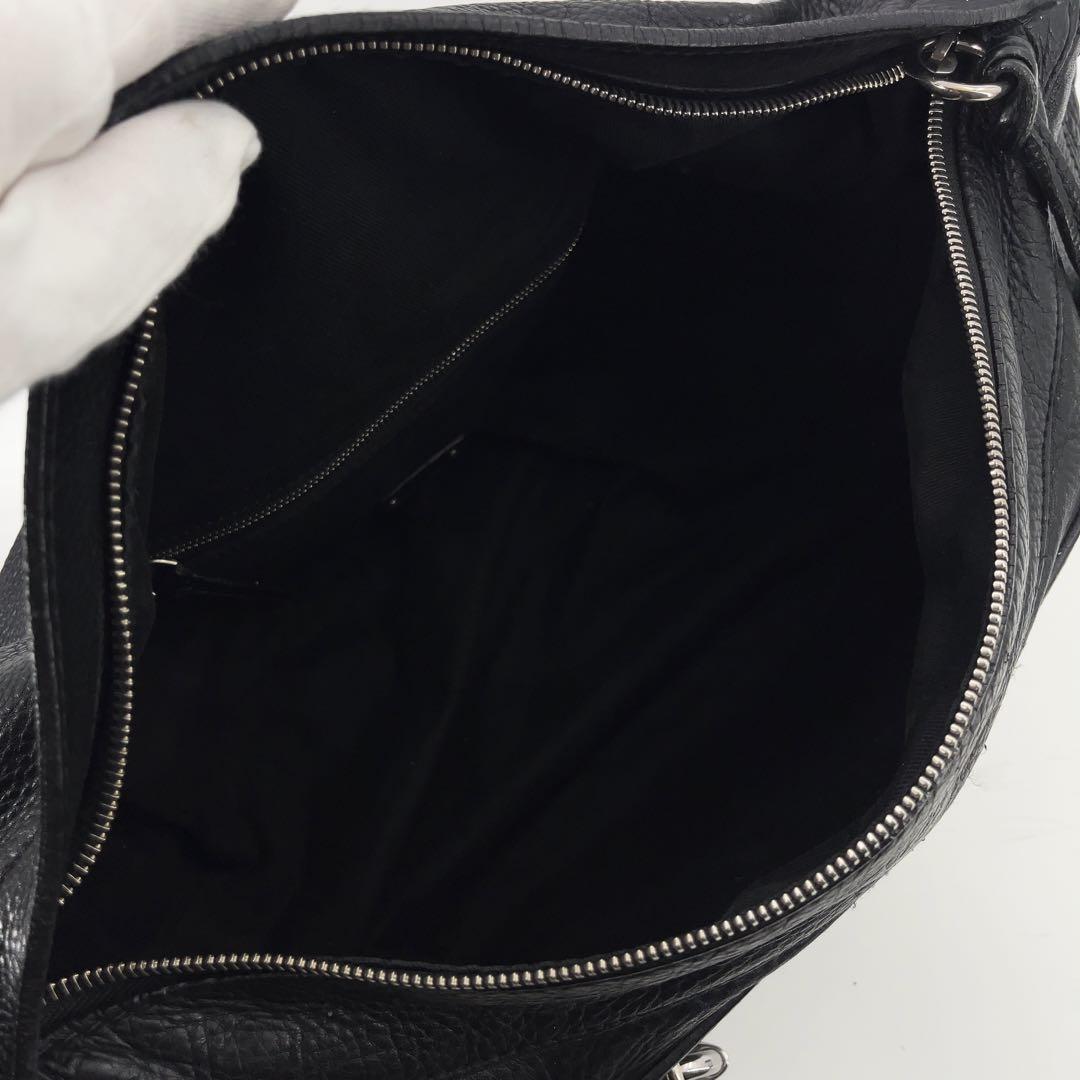 【美品✨】Chloé 　クロエ　ボディバッグ レザー 黒　ショルダーバッグ