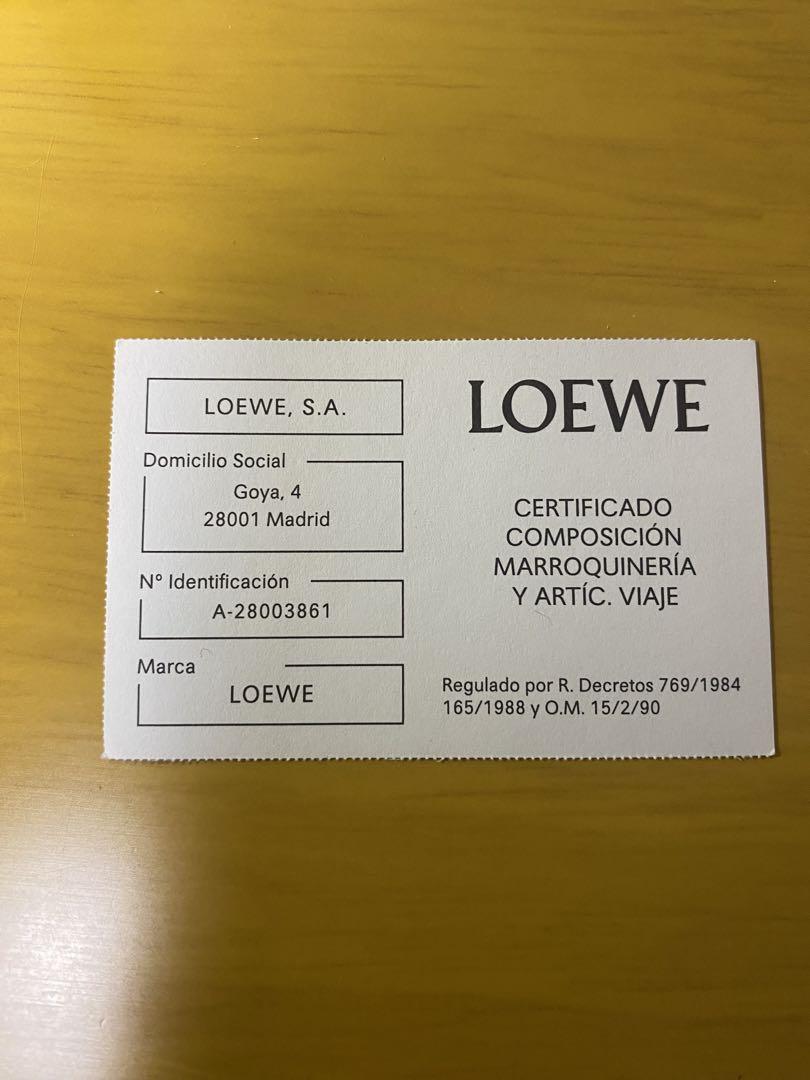 LOEWE Puzzle Stitches Bifold Wallet 二つ折り