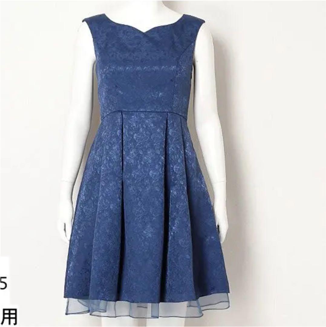 パーティドレス LL ＋シルバーストール 結婚式 お呼ばれ