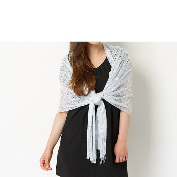 パーティドレス LL ＋シルバーストール 結婚式 お呼ばれ mdprevattcaulkingandwaterproofing.com